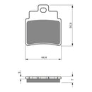 GOLDfren Brake Pads GF140 - K5