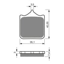 GOLDfren Brake Pads GF177 - S33