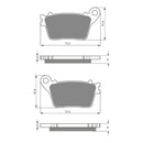 GOLDfren Brake Pads Sintered Sports GF242 - S3 ( PH381 )