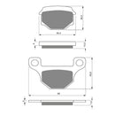 GOLDfren Brake Pads Sintered Sports GF289 - S3 ( P130 )
