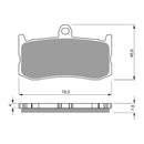 GOLDfren Brake Pads Sintered Sports GF296 - S3 ( PH424 )