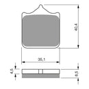 GOLDfren Brake Pads GF304 - S33