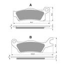 GOLDfren Brake Pads GF309 - K1