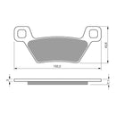 GOLDfren Brake Pads Off-Road Racing GF314 - K5