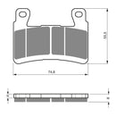 GOLDfren Brake Pads GF324 - S33