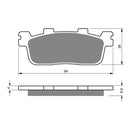 GOLDfren Brake Pads Sintered Sports GF355 - S3 ( P441 )