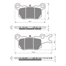 GOLDfren Brake Pads GF377 - K1