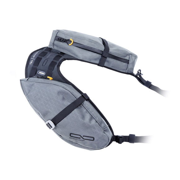 Giant Loop Mojavi Saddlebag Zip '26 - Grey (12L)
