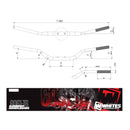 Whites Handlebar Taper AL6061 Silver CR125/CRF250/450 KX250/450