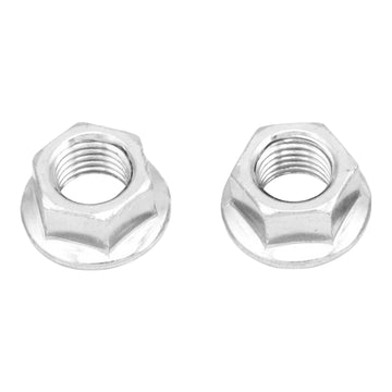 Whites Nut Flange - 10 x 1.25mm (50 Pack)