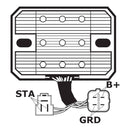 J&N Regulator Rectifier (230-58062) (AHRASU6018)