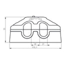 Kovix Floor Anchor Black