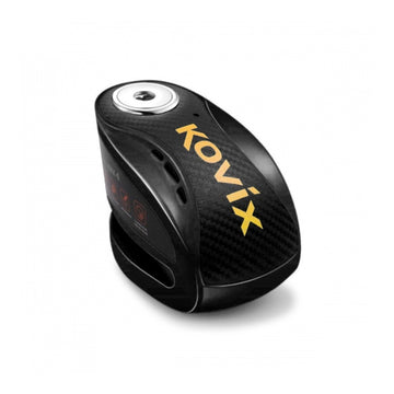 Kovix Alarm Disc Lock KNX-6 Black with Reminder Cable & Mount