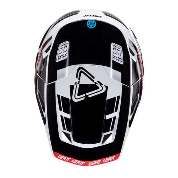 Leatt 7.5 Helmet Kit - Black / White