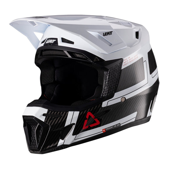 Leatt 2026 9.5 Helmet Kit - Carbon / White