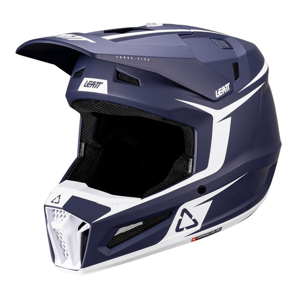 Leatt 2026 3.5 Junior Helmet Kit - Blue
