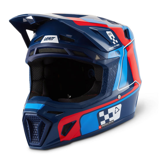 Leatt 8.5 Helmet Kit - Blue / Red
