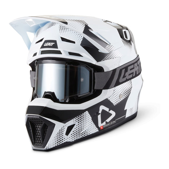 Leatt 7.5 Helmet Kit - Camo Black / White