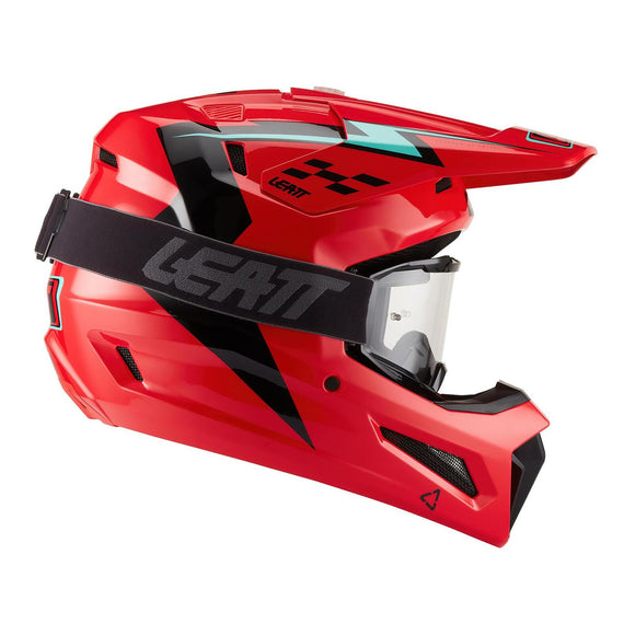 Leatt 3.5 Junior Helmet Kit - Red