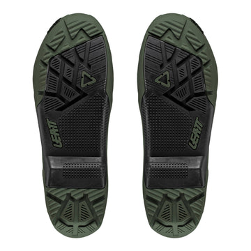 Leatt 4.5/5.5 Enduro Sole [Pair] - Black / Cactus [Pair]