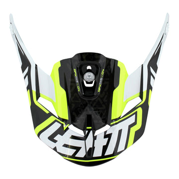 Leatt 5.5 GPX VO4 Helmet Peak - Yellow / Black / White (M-2XL)