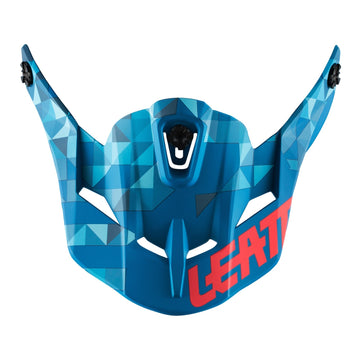 Leatt GPX 4.5 Helmet Peak V22 - Blue / Red (XS/S)
