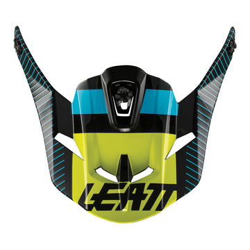 Leatt 2019.2 S/P 4.5 GPX Helmet Peak - Black / Lime (M-2XL)