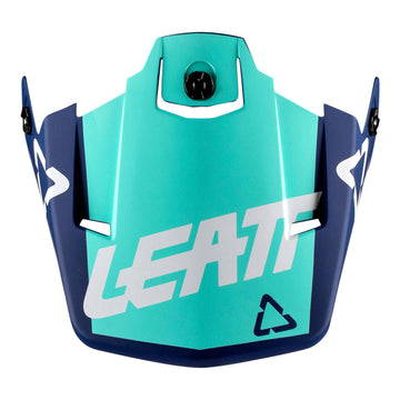 Leatt 3.5 GPX Junior V20.2 Helmet Peak - Aqua / Blue