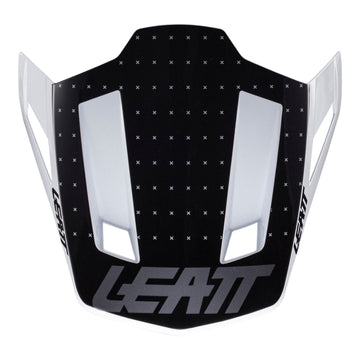 Leatt 8.5 Helmet Peak - Black / White