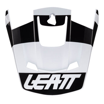 Leatt 3.5 Junior Helmet Peak - Black / White (Junior/XS/2XL)