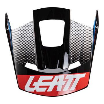 Leatt 2.5 Helmet Peak - Black / White (XS-2XL)