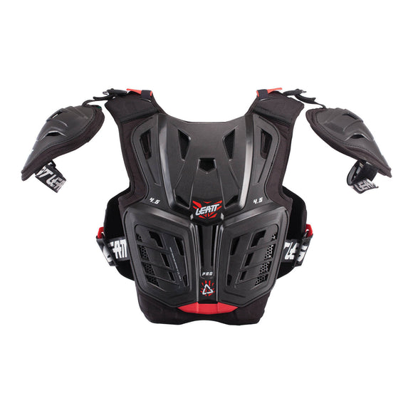 Leatt  4.5 Junior Chest Protector Pro - Black / Red
