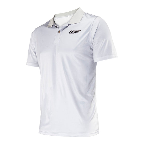 Leatt Team Short Polo Shirt - Steel