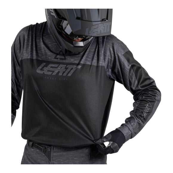 Leatt 2026 3.5 Jersey - Stealth Black / Grey