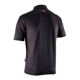 Leatt Team Polo Shirt (Short) - Black