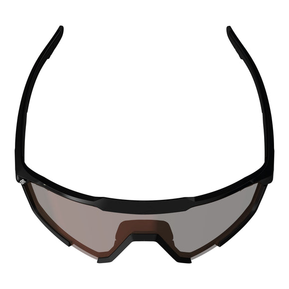 Leatt SpeedViz Pro Sunglasses - Satin Black Iriz Silver 30 VLT