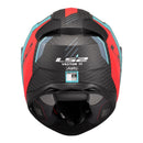 LS2 FF811 Vector II Carbon Grid Helmet - Cyan