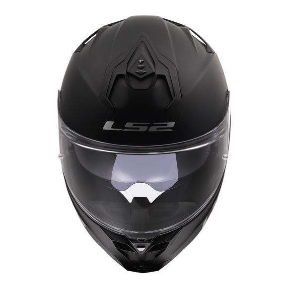 LS2 FF817 Challenger II Solid Helmet - Matte Black