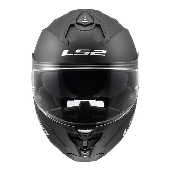 LS2 FF817 Challenger II Solid Helmet - Matte Black