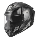 LS2 FF817 Challenger II Nitro Helmet - Black / Grey