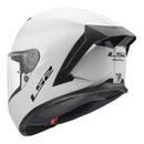 LS2 FF820 Rapid III Solid Helmet - Gloss White