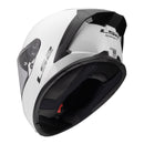 LS2 FF820 Rapid III Solid Helmet - Gloss White