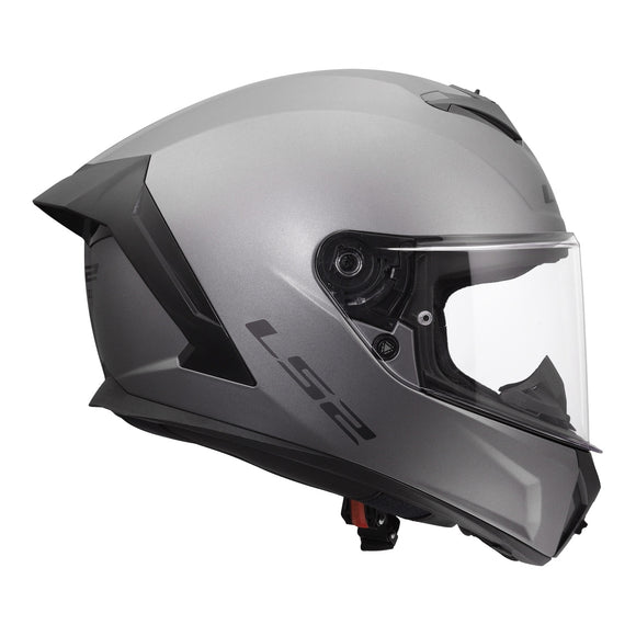 LS2 FF820 Rapid III Solid Helmet - Matte Titanium