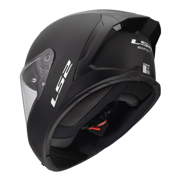 LS2 FF820 Rapid III Solid Helmet - Matte Black
