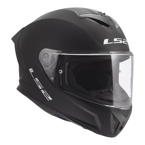 LS2 FF820 Rapid III Solid Helmet - Matte Black