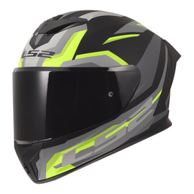 LS2 FF820 Rapid III Hyper Helmet - Black / Hi-Vis Yellow