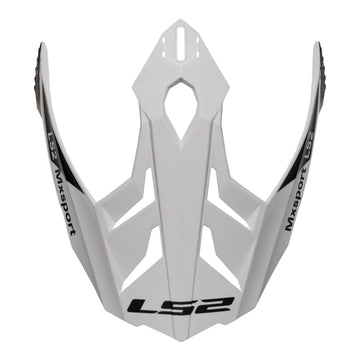 LS2 MX701 Frontier Helmet Peak - Gloss Black / Blue