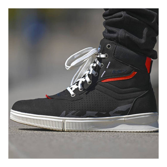 LS2 Chrome Boot - Black