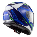 LS2 FF320 Stream Evo Axis Helmet - White / Blue