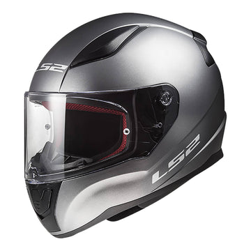 LS2 FF353 Rapid II Solid - Matte Titanium 06